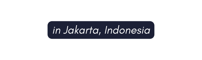 in Jakarta Indonesia